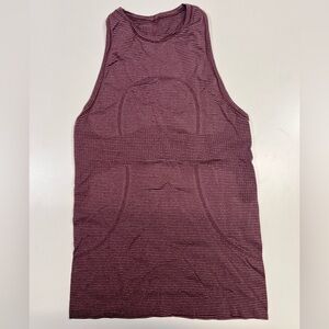 Lululemon Run Swiftly Tech Tank Color: Tonka Stripe Women’s Size 4 Condition